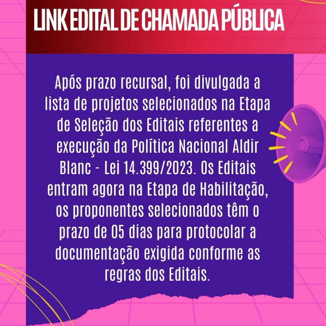 Prefeitura de Paranaguá divulga resultado dos editais da PNAB e seleciona 17 projetos culturais